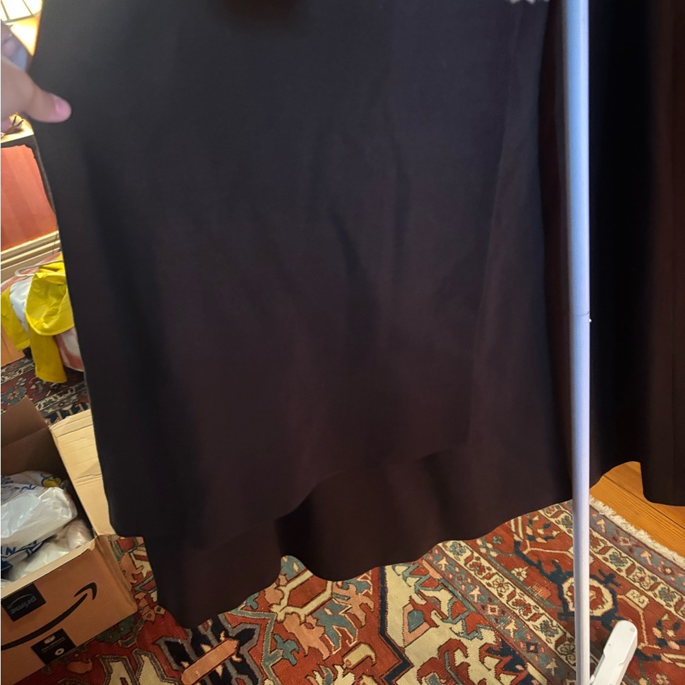 Christian Lacroix Black A-Line Skirt